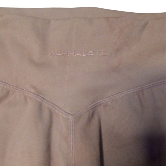 Alphalete Alphalux High Rise Wonder Leggings 27" Inseam Dusty Rose Size Large - Picture 8 of 8